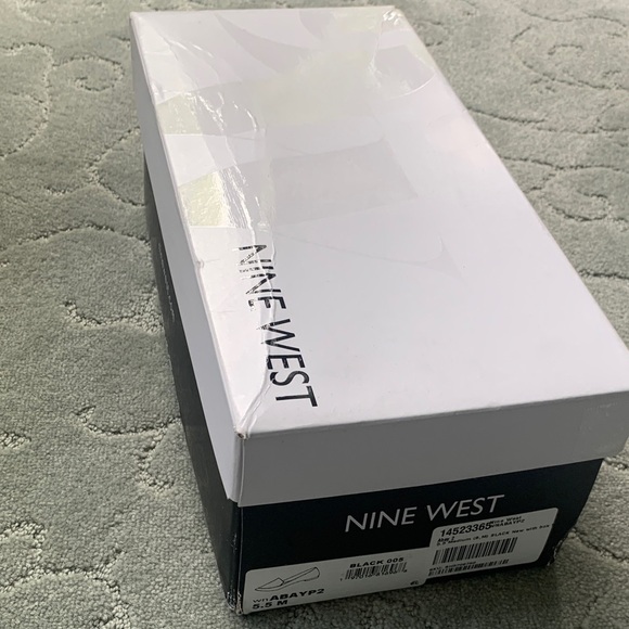 Nine West Womens Abay 2 Black Smoking Loafers size 5.5 NWB - Picture 9 of 9